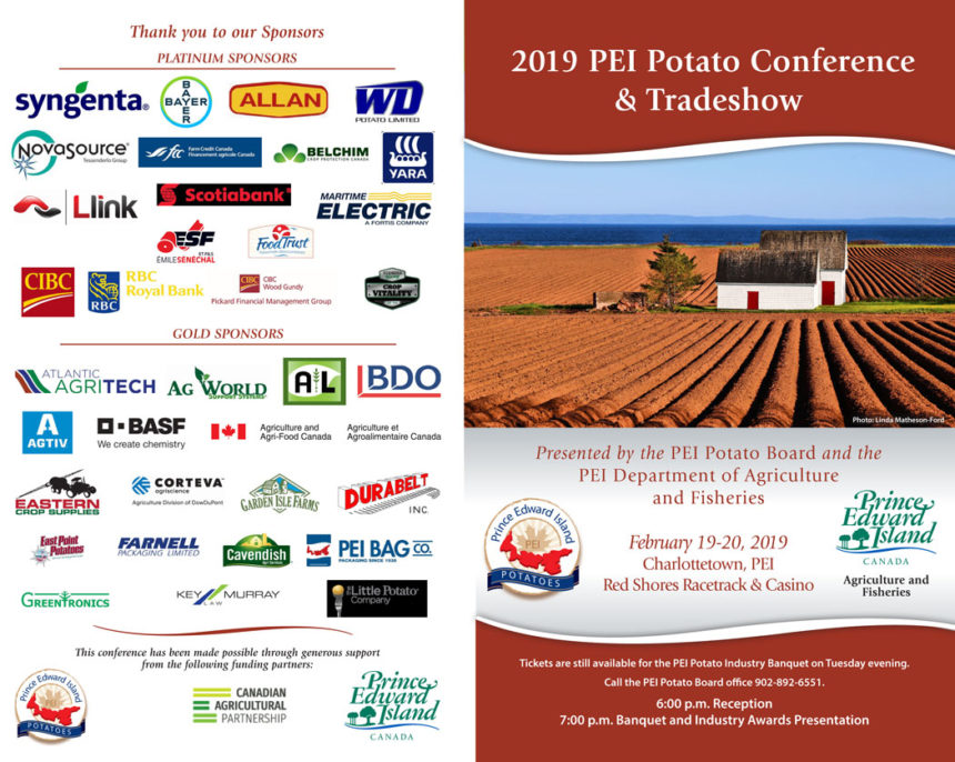 PEI Potato Conference Agenda Feb 19/20 PEI Potato Agronomy